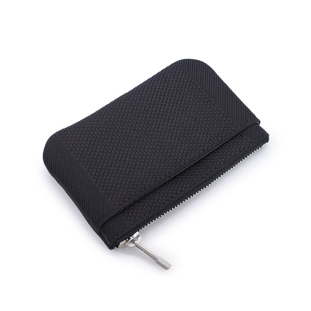 Louis Vuitton Pochette Cle Cult Credit Coin Purse Damier Jean Black
